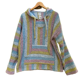 Hunt Women Poncho Hoodie 100% Recycled Fibers Large